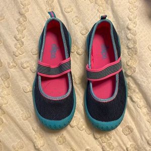 Girls slip on shoes size one very slightly worn